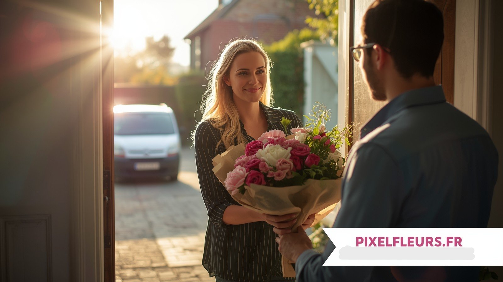 Livraison de bouquet Pixel Fleurs